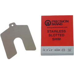 .010X8X8 300 SS SLOTTED - Exact Tooling