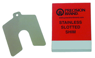 5X5 .004 SLOTTED SHIM PACK OF 20 - Exact Tooling