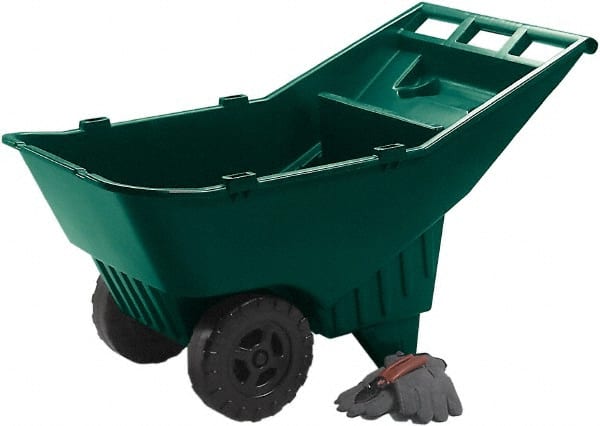 Rubbermaid - 4.75 Cu Ft Capacity Wheelbarrow with Poly Wheel - Exact Tooling