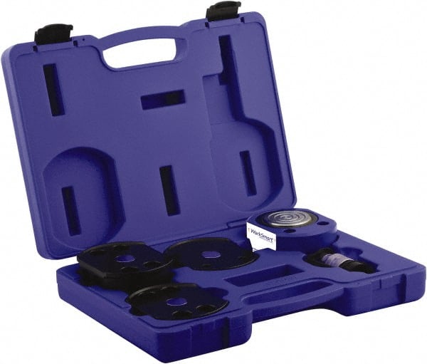 Value Collection - 30 Ton, 0.51" Stroke, 3.31 Cu In Oil Capacity, Portable Hydraulic Flat Body Kit Cylinder - 6.49 Sq In Effective Area, 2.31" Lowered Ht., 2.82" Max Ht., 2.87" Cyl Bore Diam, 2.5" Plunger Rod Diam, 10,000 Max psi - Exact Tooling