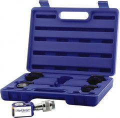 Value Collection - 5 Ton, 0.24" Stroke, 0.26 Cu In Oil Capacity, Portable Hydraulic Flat Body Kit Cylinder - 1.1 Sq In Effective Area, 1.26" Lowered Ht., 1.5" Max Ht., 1.18" Cyl Bore Diam, 0.98" Plunger Rod Diam, 10,000 Max psi - Exact Tooling