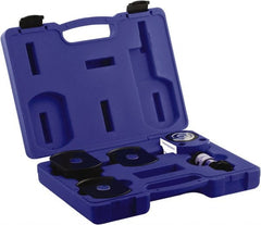 Value Collection - 20 Ton, 0.43" Stroke, 1.88 Cu In Oil Capacity, Portable Hydraulic Flat Body Kit Cylinder - 4.38 Sq In Effective Area, 2.01" Lowered Ht., 2.44" Max Ht., 2.36" Cyl Bore Diam, 2" Plunger Rod Diam, 10,000 Max psi - Exact Tooling