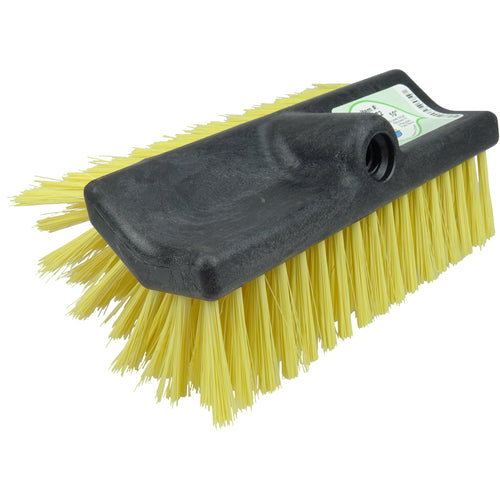 10″ - Bi-Level Scrub Brush, Recycled PET Fill - Exact Tooling