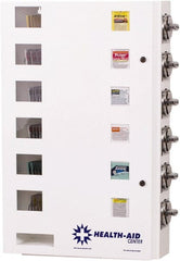 Synergy Management - Medical Vending Machines & Dispensers; Height (Inch): 29-1/2 ; Width (Inch): 20 ; Depth (Inch): 5-1/2 ; Number of Shelves: 6 ; Door Type: Manual Closing ; Shelf Type: Adjustable - Exact Tooling