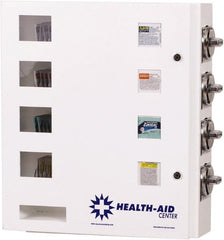 Synergy Management - Medical Vending Machines & Dispensers; Height (Inch): 21 ; Width (Inch): 20 ; Depth (Inch): 5-1/2 ; Number of Shelves: 4 ; Door Type: Manual Closing ; Shelf Type: Adjustable - Exact Tooling