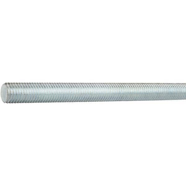 Value Collection - M12x1.75 x 2m Medium Carbon Steel General Purpose Threaded Rod - Exact Tooling