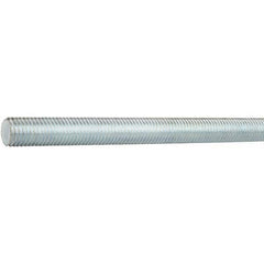 Value Collection - M12x1.75 x 2m Medium Carbon Steel General Purpose Threaded Rod - Exact Tooling