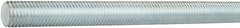 Value Collection - M8x1.25 UNC (Coarse), 2m Long, Medium Carbon Steel General Purpose Threaded Rod - Zinc-Plated Finish, Right Hand Thread - Exact Tooling
