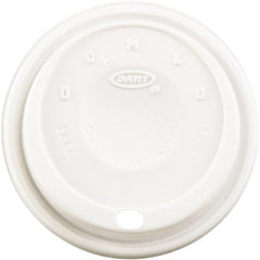 DART - Cappuccino Dome Sipper Lids, Fits 12-24 oz Cups, 1000/Carton - White - Exact Tooling