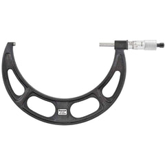 Starrett - Mechanical Outside Micrometers; Minimum Measurement (mm): 175 ; Maximum Measurement (mm): 200 ; Graduation (mm): 0.01 ; Features: Starrett Satin Chrome Finish - No Glare - Exact Tooling
