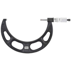 Starrett - Mechanical Outside Micrometers; Minimum Measurement (mm): 150 ; Maximum Measurement (mm): 175 ; Graduation (mm): 0.01 ; Features: Starrett Satin Chrome Finish - No Glare - Exact Tooling