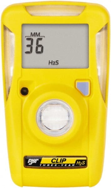 BW Technologies by Honeywell - Visual, Vibration & Audible Alarm, LCD Display, Single Gas Detector - Monitors Carbon Monoxide, -40 to 50°C Working Temp - Exact Tooling