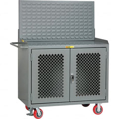 Little Giant - 3,600 Lb Capacity Mobile Cabinet - 48" Wide x 64" High - Exact Tooling
