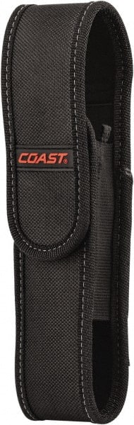 Coast Cutlery - Nylon/Polyester Handheld Flashlight (General Purpose & Industrial) Flashlight Sheath - Black, Compatible with Coast Batteries - Exact Tooling