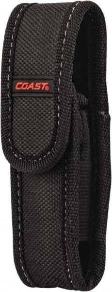 Coast Cutlery - Nylon/Polyester Handheld Flashlight (General Purpose & Industrial) Flashlight Sheath - Black, Compatible with Coast Batteries - Exact Tooling