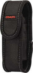 Coast Cutlery - Nylon/Polyester Mini/Pocket Flashlight Flashlight Sheath - Black, Compatible with Coast Batteries - Exact Tooling