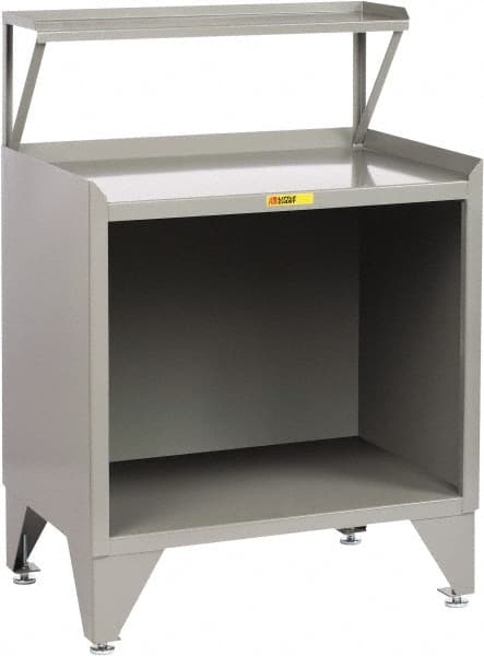 Little Giant - Receiving Station - 36 Inch Wide x 24 Inch Deep x 54-1/2 Inch High, Gray - Exact Tooling