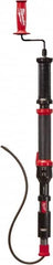 Milwaukee Tool - 1/3" Cable Diam, Bulb Auger, Closet & Drain Auger - Bulb Cable Head Style - Exact Tooling