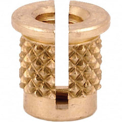 E-Z LOK - Press Fit Threaded Inserts Type: Flanged For Material Type: Plastic - Exact Tooling
