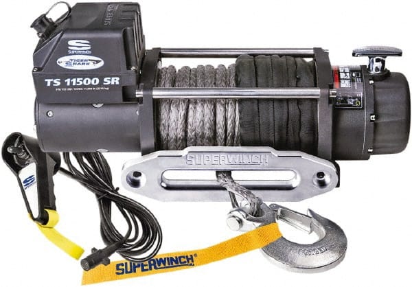 Superwinch - 11,500 Lb Capacity, 80' Cable Length, Automotive Heavy-Duty Recovery Winch - Exact Tooling
