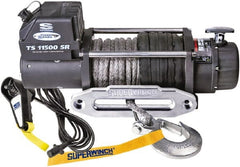 Superwinch - 11,500 Lb Capacity, 80' Cable Length, Automotive Heavy-Duty Recovery Winch - Exact Tooling