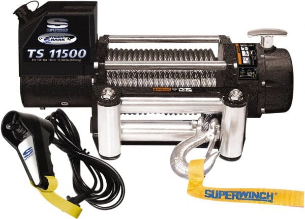 Superwinch - 11,500 Lb Capacity, 84' Cable Length, Automotive Heavy-Duty Recovery Winch - Exact Tooling