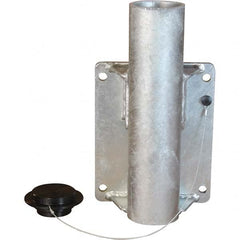 THERN - Davit Crane Bases Base Type: Wall Mount Base Finish/Coating: Stainless Steel - Exact Tooling