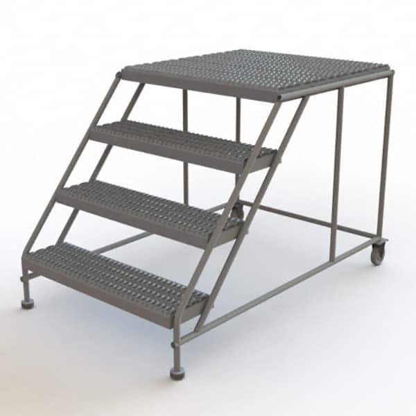 TRI-ARC - Rolling & Wall Mounted Ladders & Platforms Type: Rolling Work Platform Style: Steel Work Platform - Exact Tooling