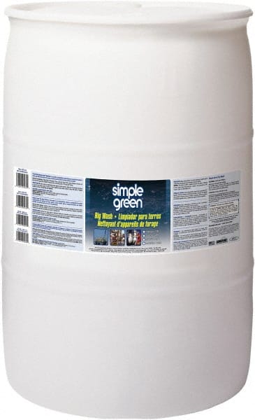 Simple Green - 55 Gal Drum Cleaner/Degreaser - Liquid, Alkaline, Unscented - Exact Tooling