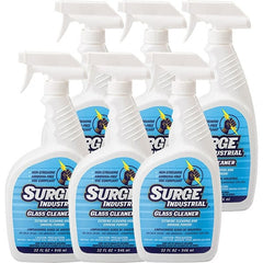 Surge Industrial - 32 oz Spray Bottle Light Citrus Glass Cleaner - Use on Glass - Exact Tooling