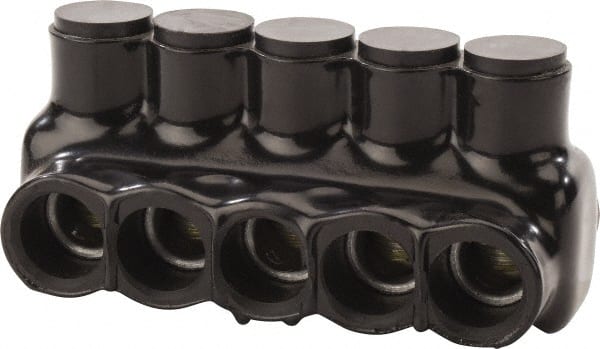 POLARIS nsi - 6 AWG, Class B & C Wire Compatible, Aluminum, Hex Split Bolt Connector - 4.66" OAL, 2.28" Base Width - Exact Tooling