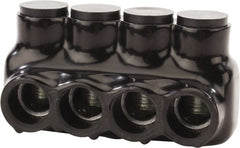 POLARIS nsi - 6 to 3/0 AWG, Class B & C Wire Compatible, Aluminum, Hex Split Bolt Connector - 3.41" OAL, 1.6" Base Width - Exact Tooling