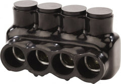 POLARIS nsi - 6 AWG, Class B & C Wire Compatible, Aluminum, Hex Split Bolt Connector - 3.8" OAL, 2.03" Base Width - Exact Tooling