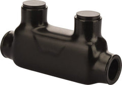 POLARIS nsi - 14 to 1/0 AWG, Class B & C Wire Compatible, Aluminum, Hex Split Bolt Connector - 3-1/4" OAL, 0.9" Base Width - Exact Tooling