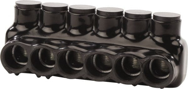 POLARIS nsi - 6 AWG, Class B & C Wire Compatible, Aluminum, Hex Split Bolt Connector - 5.52" OAL, 2.28" Base Width - Exact Tooling