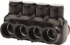 POLARIS nsi - 6 AWG, Class B & C Wire Compatible, Aluminum, Hex Split Bolt Connector - 4.57" OAL, 2.41" Base Width - Exact Tooling