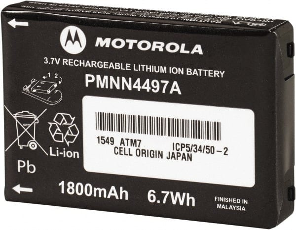 Motorola - Two Way Radio Battery - Lithium, Series CLS - Exact Tooling