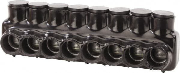 POLARIS nsi - 4 AWG, Class B & C Wire Compatible, Aluminum, Hex Split Bolt Connector - 9.82" OAL, 2.83" Base Width - Exact Tooling