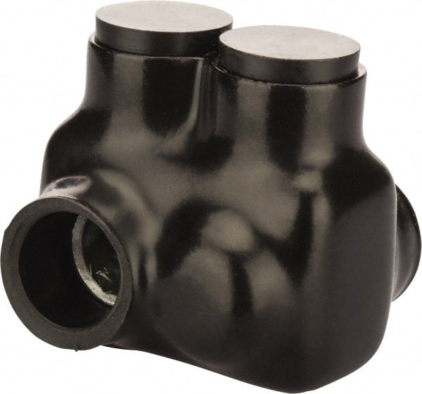 POLARIS nsi - 6 to 3/0 AWG, Class B & C Wire Compatible, Aluminum, Hex Split Bolt Connector - 1.84" OAL, 1.87" Base Width - Exact Tooling