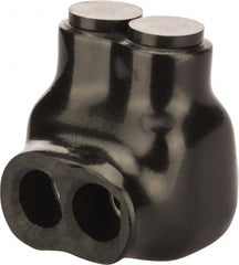 POLARIS nsi - 14 to 4 AWG, Class B & C Wire Compatible, Aluminum, Hex Split Bolt Connector - 1.12" OAL, 1.18" Base Width - Exact Tooling