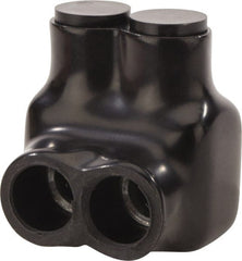 POLARIS nsi - 14 to 1/0 AWG, Class B & C Wire Compatible, Aluminum, Hex Split Bolt Connector - 1.62" OAL, 1.62" Base Width - Exact Tooling