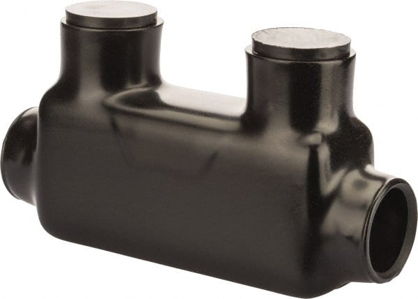 POLARIS nsi - 4 AWG, Class B & C Wire Compatible, Aluminum, Hex Split Bolt Connector - 4.62" OAL, 1.62" Base Width - Exact Tooling