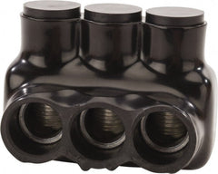 POLARIS nsi - 6 AWG, Class B & C Wire Compatible, Aluminum, Hex Split Bolt Connector - 3.52" OAL, 2.41" Base Width - Exact Tooling