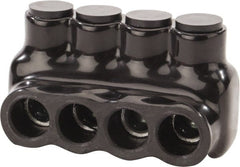 POLARIS nsi - 14 to 1/0 AWG, Class B & C Wire Compatible, Aluminum, Hex Split Bolt Connector - 2.89" OAL, 1-1/2" Base Width - Exact Tooling