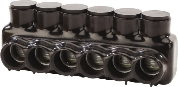 POLARIS nsi - 4 AWG, Class B & C Wire Compatible, Aluminum, Hex Split Bolt Connector - 7.52" OAL, 2.83" Base Width - Exact Tooling