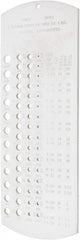 SPI - Drill Gages Minimum Hole Size (Wire): #60 Maximum Hole Size (Wire): #1 - Exact Tooling