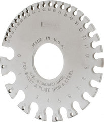 SPI - Wire & Sheet Metal Gages For Use With: Sheet & Plate Iron & Steel Minimum Size (Wire): #36 - Exact Tooling