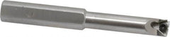 Hertel - 0.438" Min Bore Diam, 3-3/4" OAL, 1/2" Shank Diam, HBBQ Indexable Boring Bar - 1-7/8" Max Bore Depth, TPC.. Insert, Screw Holding Method - Exact Tooling