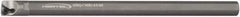 Hertel - 0.438" Min Bore Diam, 5" OAL, 3/8" Shank Diam, HBBQ Indexable Boring Bar - 1-1/2" Max Bore Depth, TPC.. Insert, Screw Holding Method - Exact Tooling