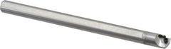 Hertel - 0.415" Min Bore Diam, 5" OAL, 3/8" Shank Diam, HBBQ Indexable Boring Bar - 1-1/2" Max Bore Depth, WPGT Insert, Screw Holding Method - Exact Tooling